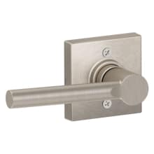 Broadway Non-Turning One-Sided Dummy Door Lever with Decorative Collins Trim (Formerly Dexter)