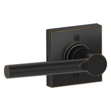 Broadway Non-Turning One-Sided Dummy Door Lever with Decorative Collins Trim (Formerly Dexter)