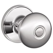 Stratus Privacy Door Knob Set with Round Rose from the J Series
