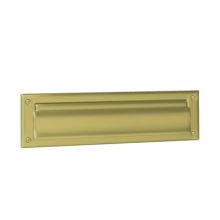 13-Inch x 3-9/16-Inch Solid Brass Mail Slot