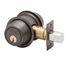 B500 Series Double Cylinder Grade 2 Deadbolt with Full Size Interchangeable Core