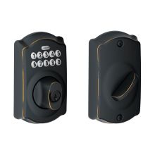 Camelot Electronic Keypad Single Cylinder Deadbolt