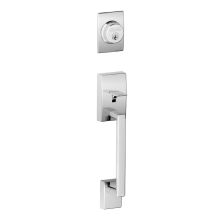 Century Single Cylinder Exterior Entrance Handleset from the F-Series