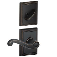 Flair Right Handed Single Cylinder Interior Pack with Decorative Addison Trim - Exterior Handleset Sold Separately