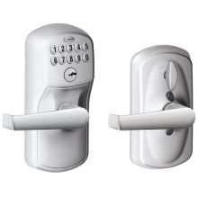 Plymouth Keypad Entry Door Lever Set with Elan Lever and Flex Lock Capabilities