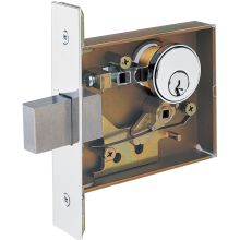 L-Series Commercial Grade 1 Single Cylinder One Sided Small Case Mortise Lock Deadbolt