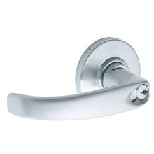 Sparta Commercial Heavy Duty Vandlgard Keyed Storeroom Door Lever Set Less Small Format Core