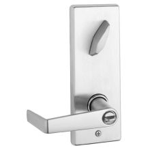 S200-Series Commercial Tubular Interconnected Double Locking Entrance Saturn Lever Set and Deadbolt with Full Size Interchangeable Cores