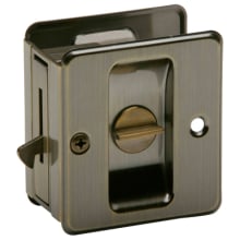 Solid Brass Privacy Pocket Door Lock