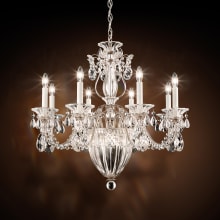 Bagatelle 11 Light 24-1/2" Tall Chandelier with Clear Heritage Crystals