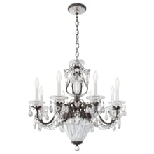 Bagatelle 11 Light 24-1/2" Tall Chandelier with Clear Heritage Crystals