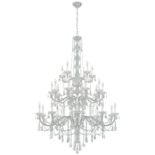 Arlington 25 Light 44-1/2" Wide Crystal Chandelier with Heritage Crystals