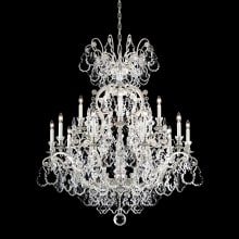 Versailles 16 Light 38" Wide Crystal Chandelier with Clear Swarovski Heritage Crystals