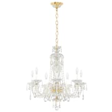 Sterling 7 Light 25" Wide Crystal Chandelier with Heritage Crystals