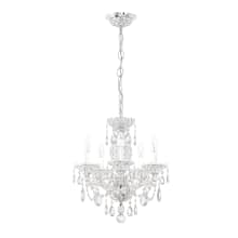 Sterling 5 Light 16" Wide Crystal Chandelier with Heritage Crystals