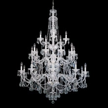 Sterling 25 Light 45" Wide Crystal Chandelier with Heritage Crystals