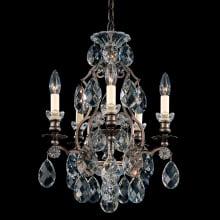 Renaissance 5 Light 15" Wide Crystal Chandelier with Swarovski Crystals