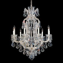 Maria Theresa 10 Light 32" Wide Crystal Chandelier with Clear Swarovski Heritage Crystals