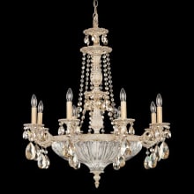 Milano 12 Light 27" Wide Crystal Chandelier with Clear Swarovski Crystals