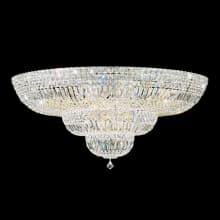 Petit 27 Light 36" Wide Flush Mount Ceiling Fixture with Clear Swarovski Crystals