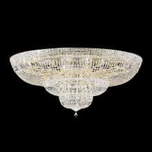 Petit 36 Light 48" Wide Flush Mount Ceiling Fixture with Clear Swarovski Crystals