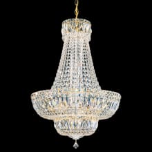 Petit 20 Light 21" Wide Crystal Empire Chandelier with Clear Swarovski Crystals