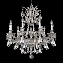 Sophia 9 Light 28" Wide Crystal Chandelier with Clear Optic Crystals