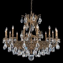 Sophia 14 Light 42" Wide Crystal Chandelier with Clear Swarovski Spectra Crystals