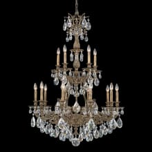 Sophia 15 Light 32" Wide Crystal Chandelier with Clear Swarovski Spectra Crystals