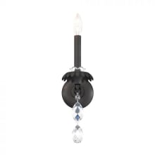 Helenia 17" Tall Wall Sconce with Clear Heritage Crystal Accents