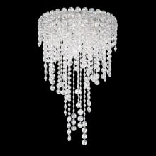 Chantant 4 Light 14" Wide Ceiling Fixture with Heritage Crystals