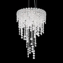 Chantant 4 Light 14" Wide Crystal Mini Chandelier with Clear Swarovski Heritage Crystals