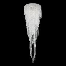 Chantant 6 Light 79-1/2" Tall Draped Crystal Ceiling Fixture with Heritage Crystals