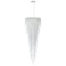 Chantant 6 Light 79" Tall Crystal Pendant with Heritage Crystals