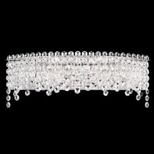 Chantant 4 Light 8-1/2" Tall Wall Sconce with Heritage Crystals