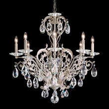 Filigrae 8 Light 26" Wide Crystal Chandelier with Clear Swarovski Spectra Crystals