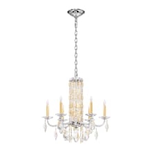 Sarella 6 Light 25" Wide Crystal Chandelier with Heritage Crystals