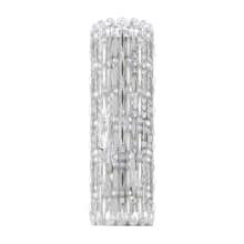 Sarella 4 Light 22" Tall Wall Sconce with Heritage Crystals