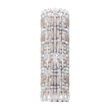 Sarella 4 Light 22" Tall Wall Sconce with Heritage Crystals
