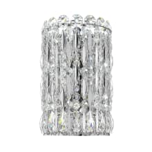 Sarella 2 Light 11" Tall Wall Sconce with Heritage Crystals
