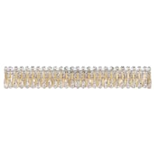 Sarella 8 Light 6" Tall Wall Sconce with Heritage Crystals