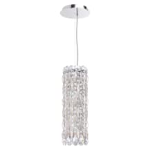 Sarella 3 Light 5" Wide Crystal Mini Pendant with Heritage Crystals