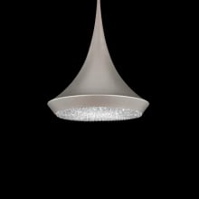 Verita 18" Wide LED Crystal Pendant