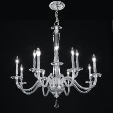 Habsburg 12 Light 35" Wide Taper Candle Style Chandelier