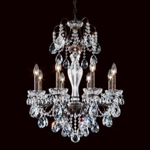 Sonatina 8 Light 22" Wide Crystal Chandelier with Clear Swarovski Heritage Crystals