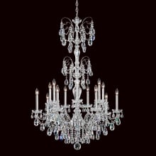 Sonatina 14 Light 35" Wide Crystal Chandelier with Clear Swarovski Crystals