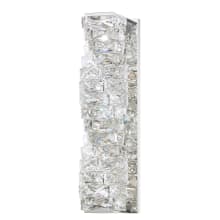 Glissando 18" Tall LED Wall Sconce - with Swarovski Crystal