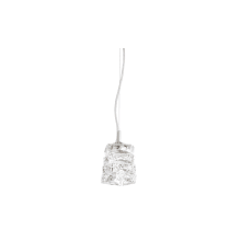 Glissando 5" Wide LED Crystal Mini Pendant with Swarovski Crystals