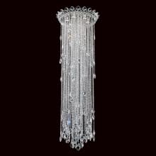 Trilliane Strands 6 Light 24" Wide Ceiling Fixture with Draped Heritage Crystals