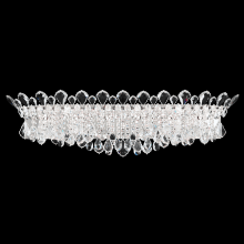 Trilliane Strands 6 Light 11" Tall Wall Sconce with Clear Swarovski Spectra Crystals